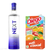 NEXT 0,70L & DIEGO MULTIVITAMINE 1L