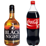 BLACK NIGHT 0,70L & COCA 1L5