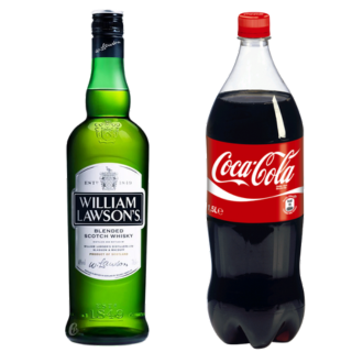 WILLIAM LAWSON 0,70L & COCA 1L5