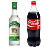 RHUM CHARRETTE 40˚ 0,70L & COCA COLA 1L5