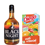 BLACK NIGHT 0,70L & DIEGO MULTIVITAMINE 1L