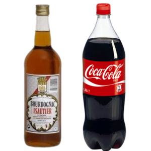 BOURBOGNAC 1L & COCA 1L5