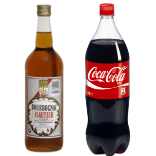 BOURBOGNAC 1L & COCA 1L5