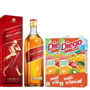 RED LABEL 0,70L & 2 (DEUX) DIEGO MULTIVITAMINE 1L